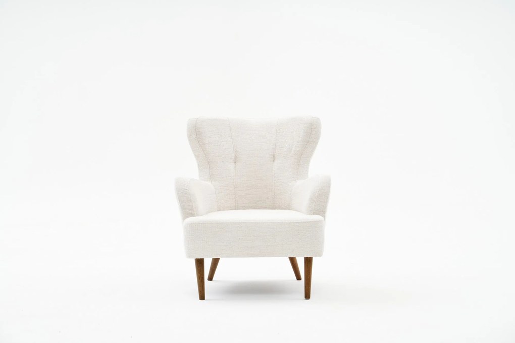 Cadeira Wing Karina Prestij – Creme – 73x87x80 cm