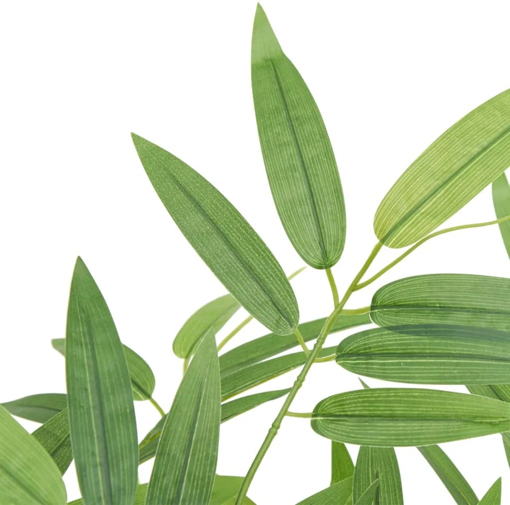 Árvore de bambu artificial 240 folhas 80 cm verde