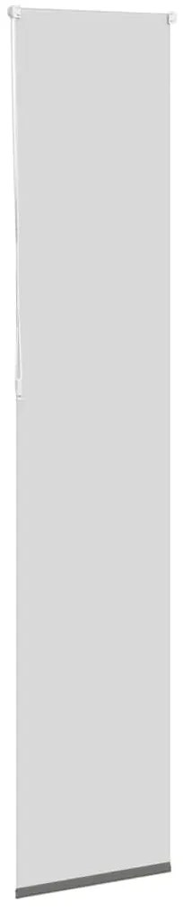 Persiana de enrolar 55x210 cm largura tecido 50,7 cm poliéster