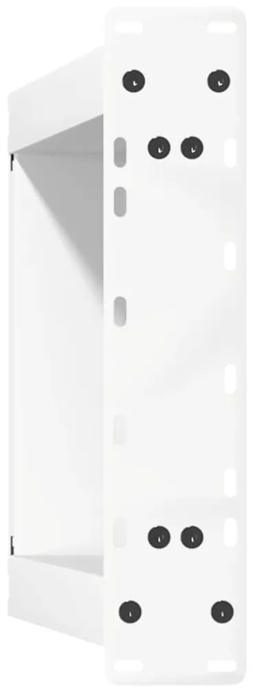 Pés para mesa de centro em formato de U, 2 peças, branco, 38x(42-43) c