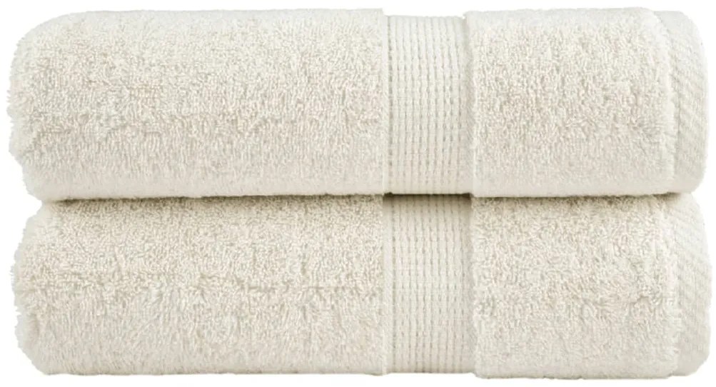 Toalhas de bidé premium SOLUND 2 pcs 30x50 cm 600 gsm creme