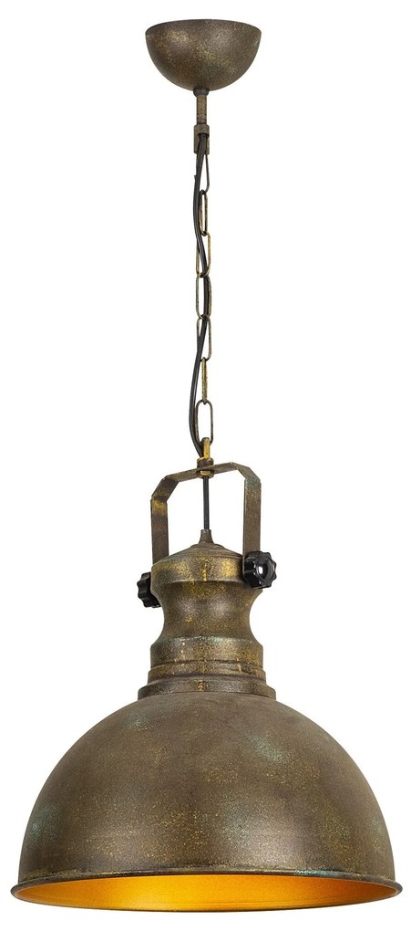 Candeeiro Saglam – Antique – Diâmetro: 31 cm, Altura: 85 cm