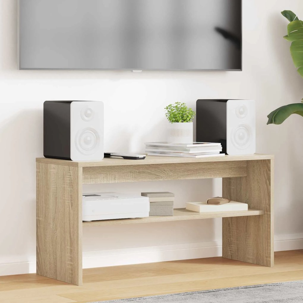 vidaXL Gabinete para TV Carvalho Sonoma 80 x 30 x 40 cm