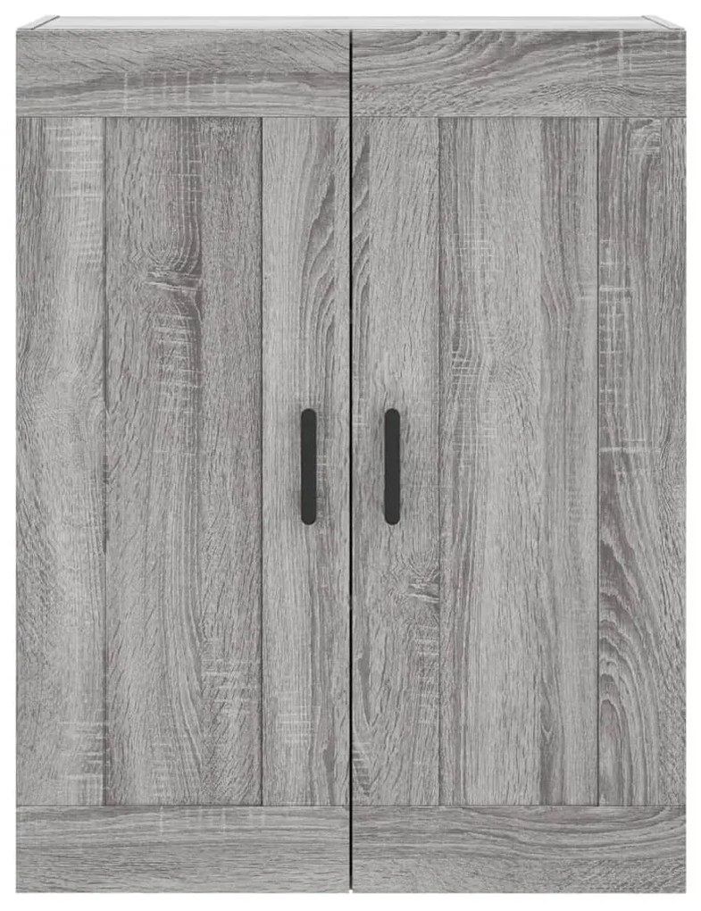 Móveis de parede 2 pcs derivados de madeira cinzento sonoma