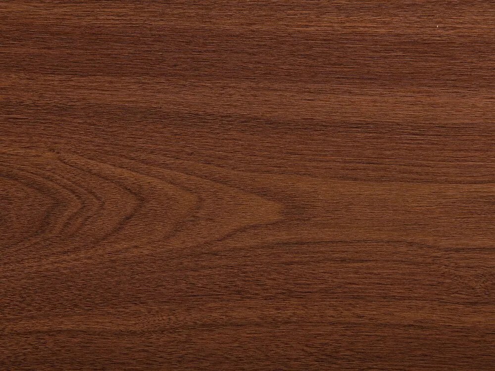 Móvel de TV castanho escuro CORINA Beliani