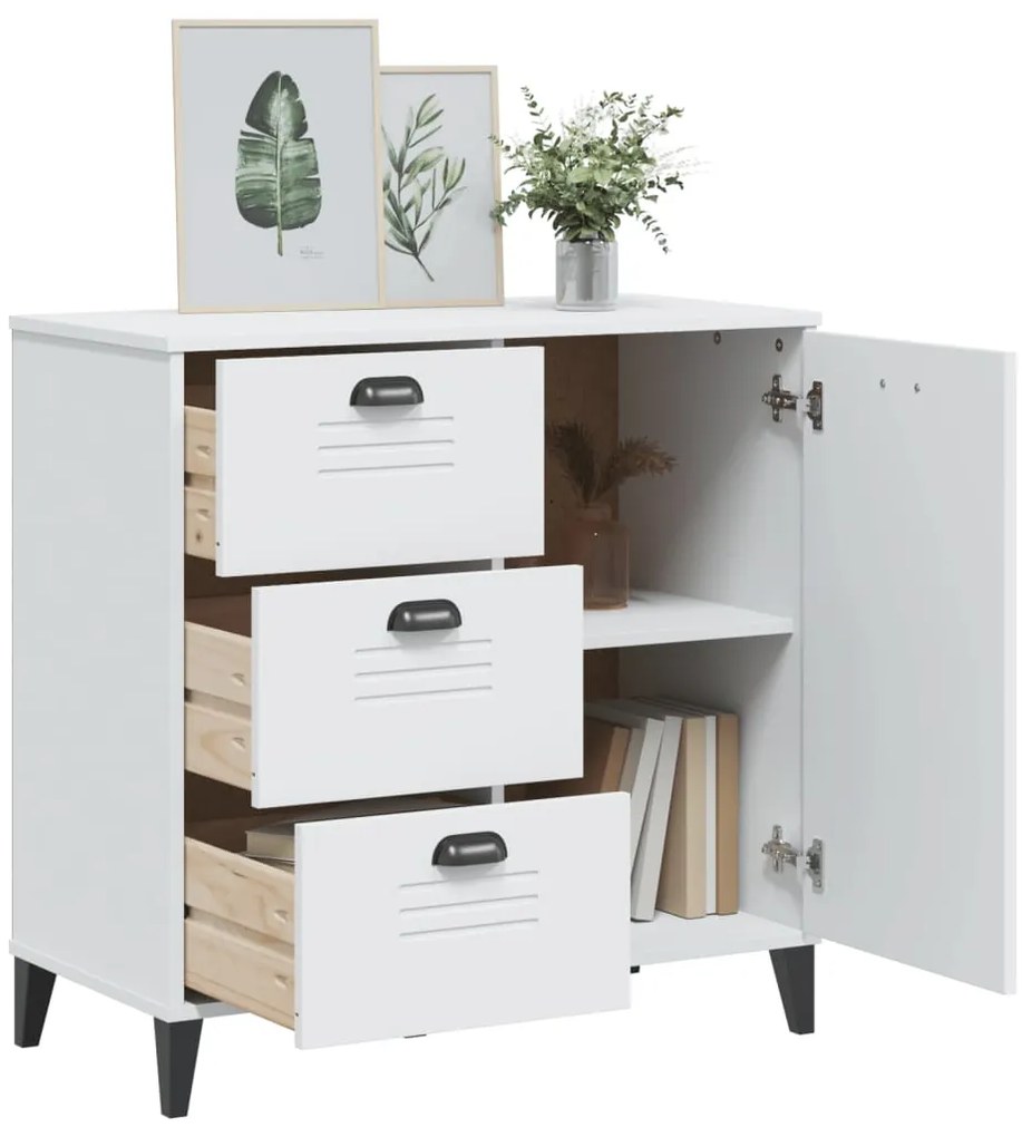 Aparador VIKEN 80x40x80 cm derivados de madeira branco