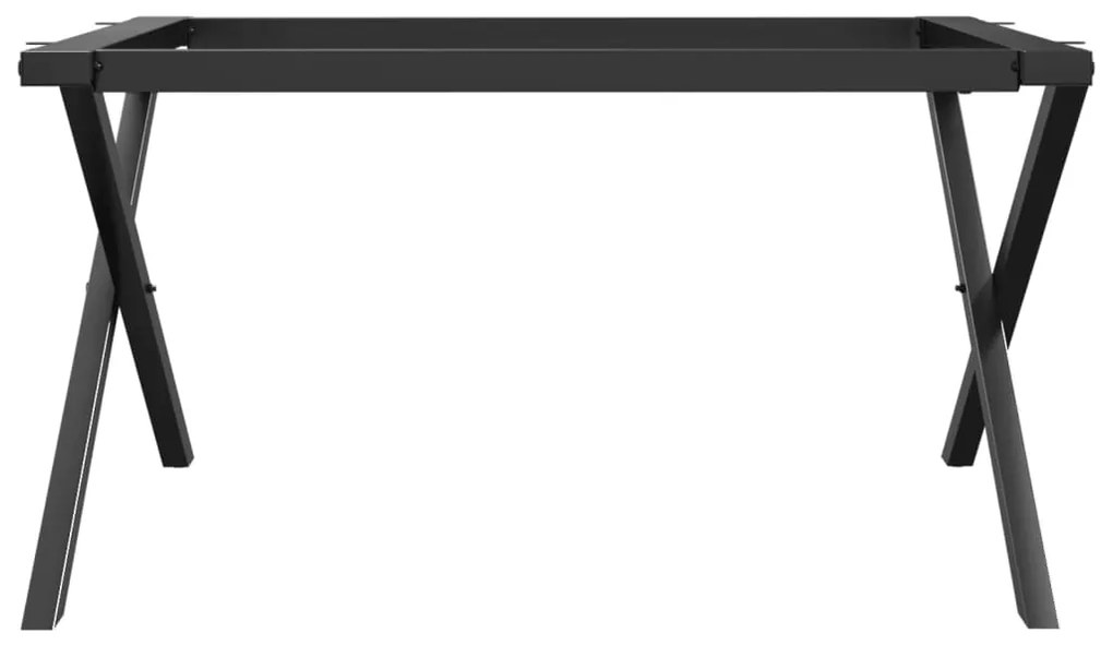 Pernas para mesa de centro estrutura em X ferro fundido