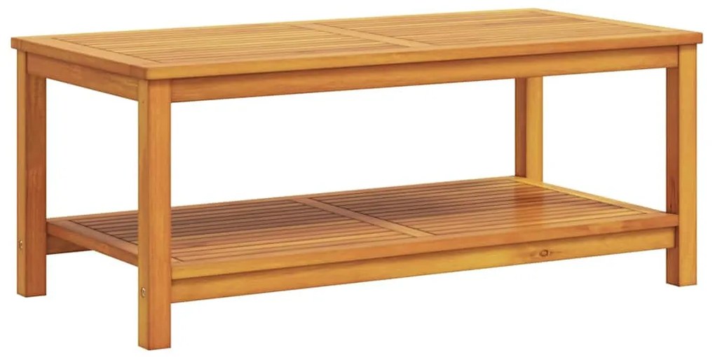 Mesa de Café 110x55x45 cm Madeira de Acácia Sólida