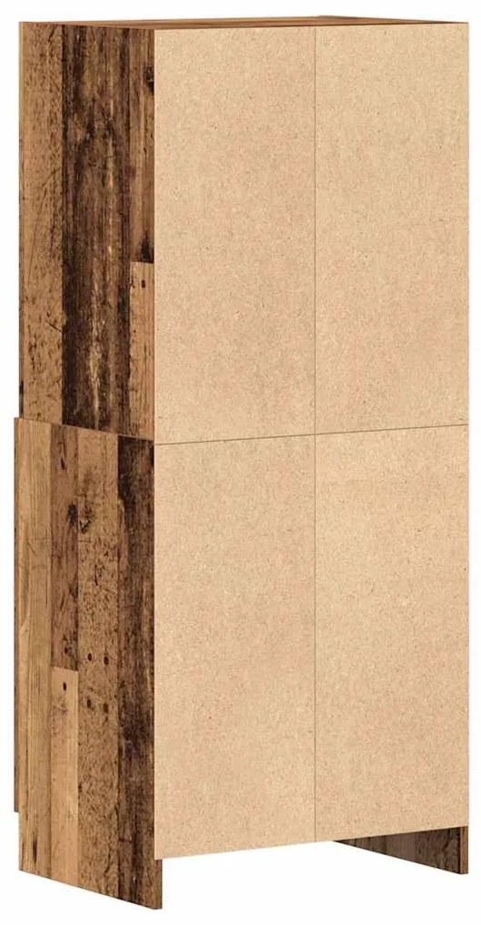 Armário cozinha 57x41,5x131,5 cm deriv. madeira madeira velha