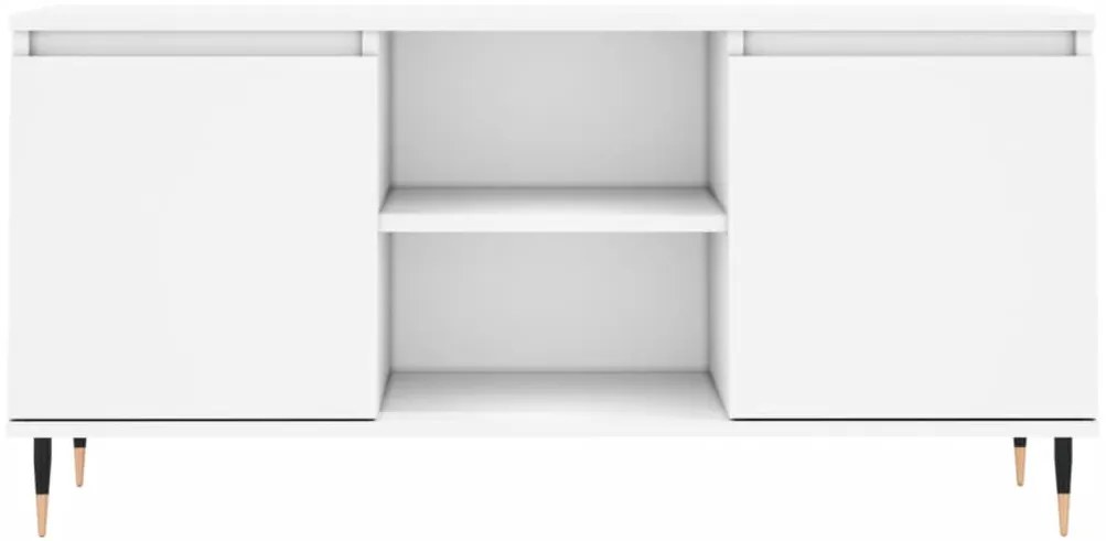 Móvel de TV 104x35x50 cm derivados de madeira branco