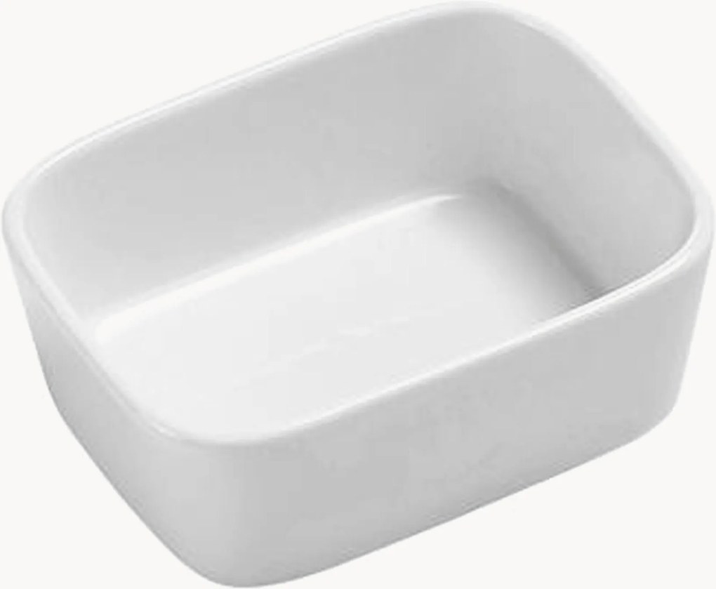 Assadeiras em porcelana Modula, conjunto de 6