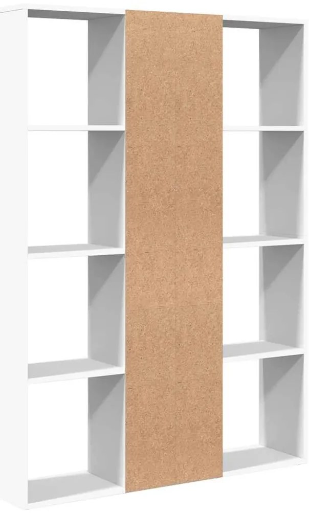 Divisória/estante 100x24x140 cm derivados de madeira branco