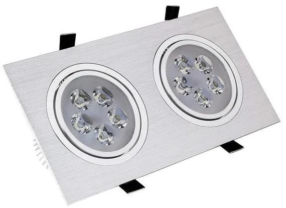 Foco Downlight LED Ledkia A+ 10 W 900 Lm (Branco Quente 2800K - 3200K)