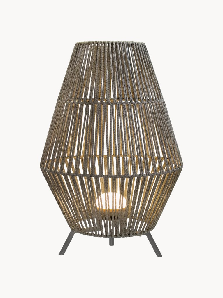 Candeeiro de mesa LED para exterior portátil e regulável Conta
