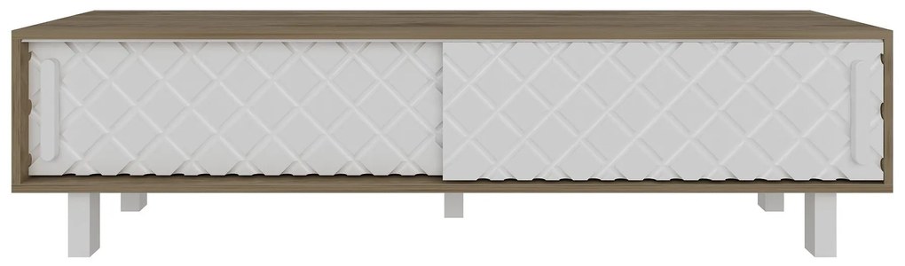 Móvel de TV Rob – Carvalho Branco – 180 cm x 48,2 cm x 35 cm