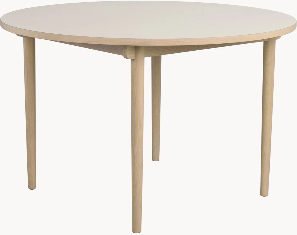 Mesa de jantar redonda Fairmount, Ø 120 cm