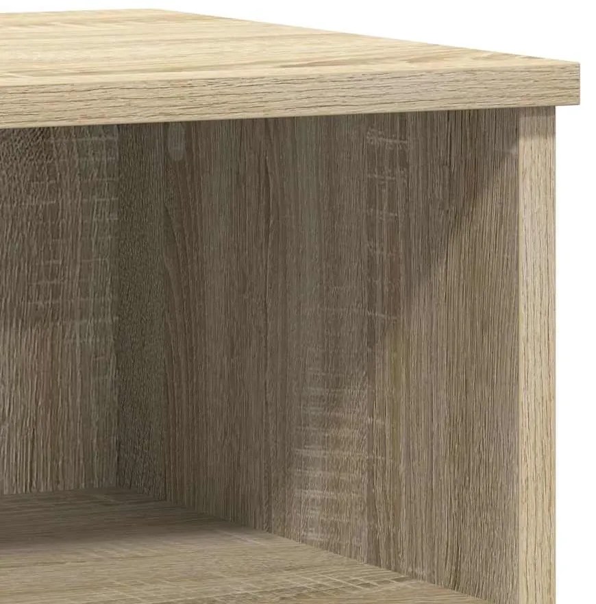Mesa de cabeceira 40x35x50 cm derivados madeira carvalho sonoma