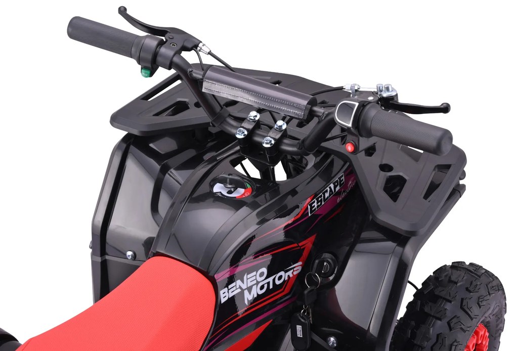 Moto 4 elétrica para crianças ATV Motors ESCAPE 800W Vermelha