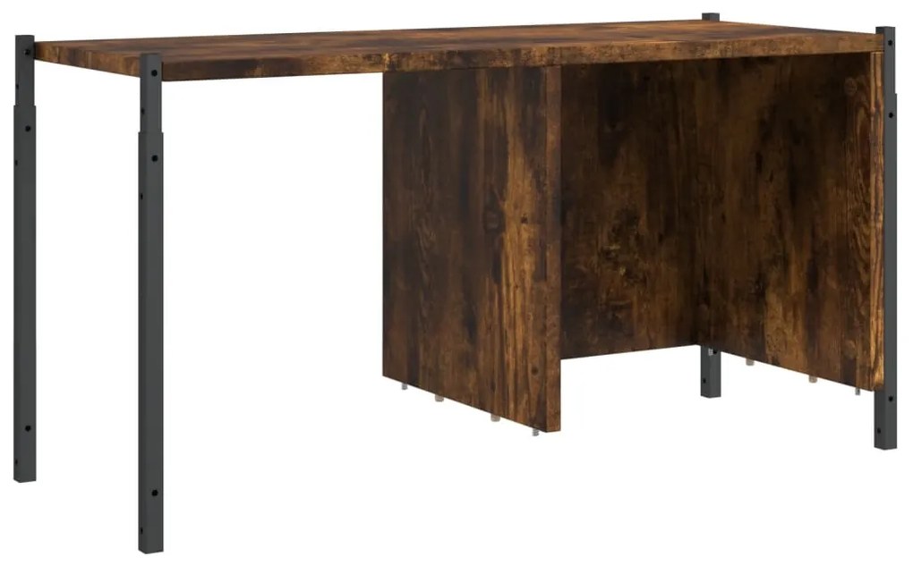 Estante 72x28x172 cm derivados de madeira carvalho fumado