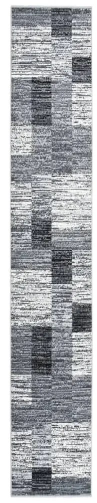 vidaXL Passadeira 60x300 cm polipropileno cinzento