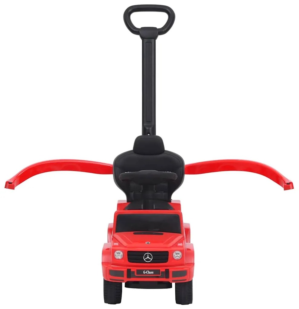 Carro infantil de empurrar Mercedes-Benz G63 vermelho