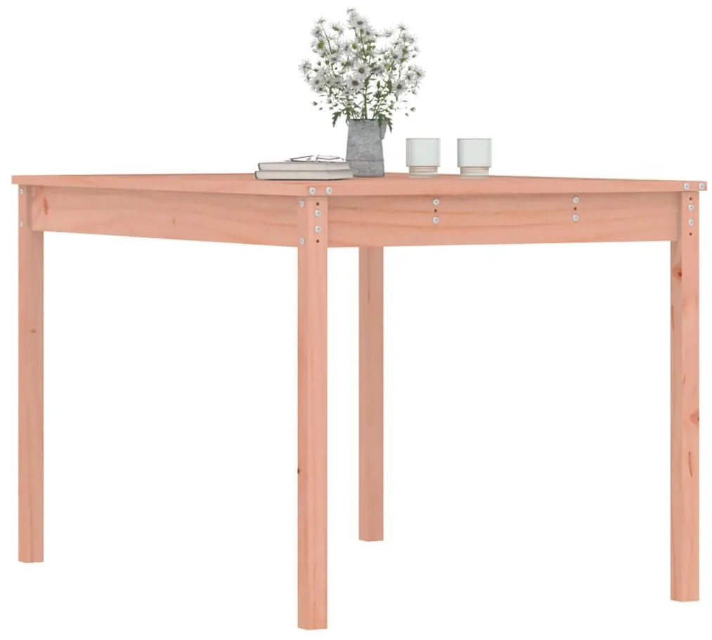Mesa de jardim 121x82,5x76 cm madeira de douglas maciça