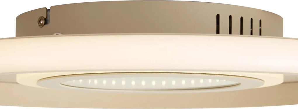 Candeeiro de Teto Moderno Branco incl. LED comutador de 3 fases - Frini