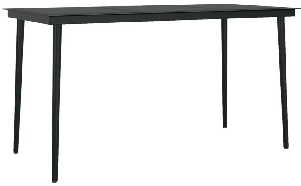 5 pcs conjunto de jantar p/ jardim c/ almofadões vime PE/vidro