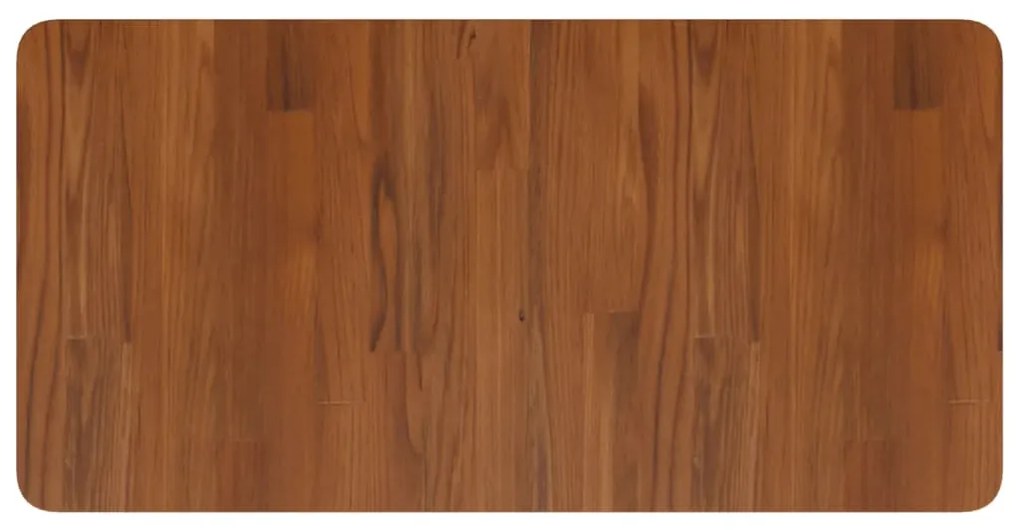 Bancada p/ WC 80x40x1,5 cm madeira tratada castanho-escuro
