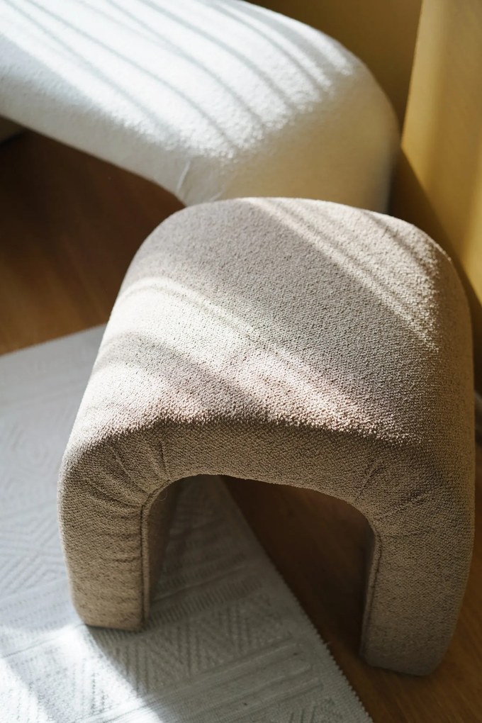 Pouffe Nu – Castanho – 51x45x46 cm