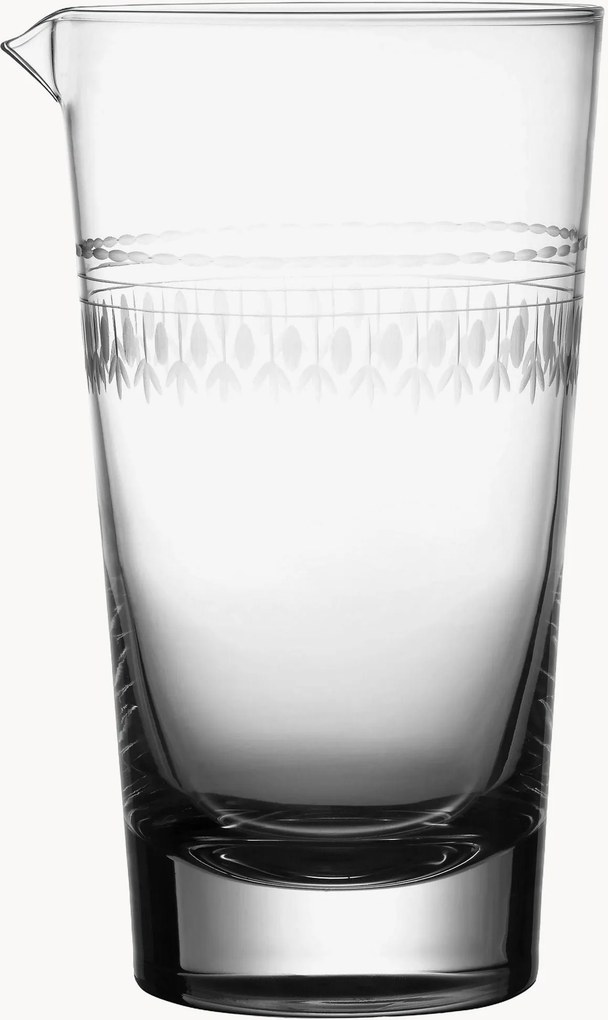 Copo de mistura em cristal artesanal Ovals