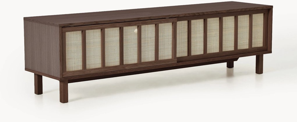 Móvel para TV com parte da frente em vime Echo