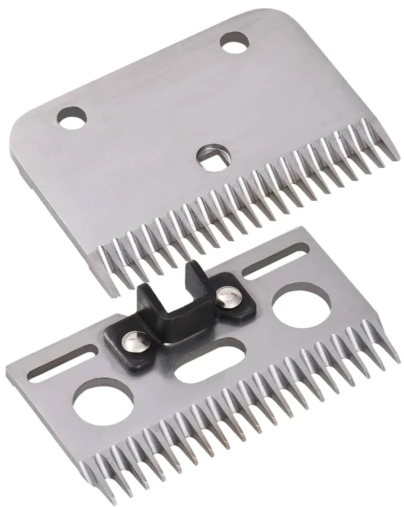 vidaXL Lâminas de corte substituição máquina tosquiar cavalo 2pcs 80mm