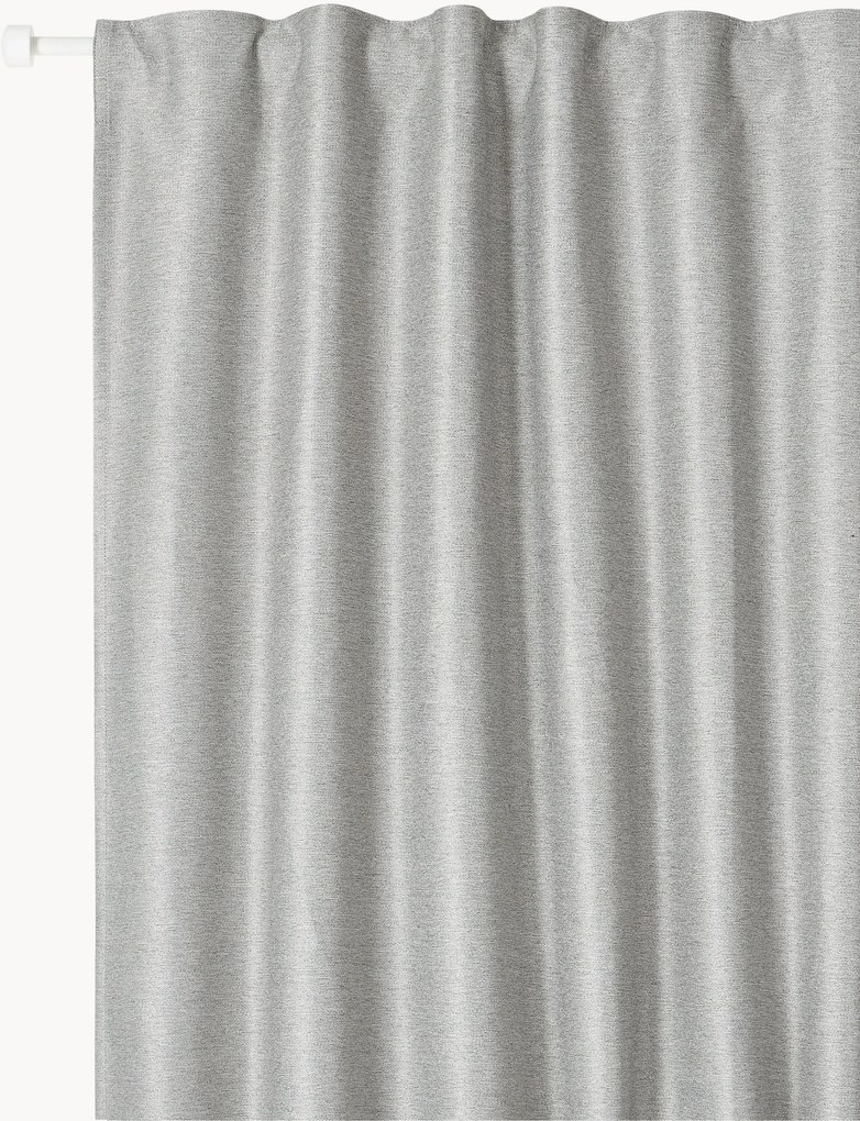 Cortinas blackout multi-banda Asher, conjunto de 2, L 140 cm