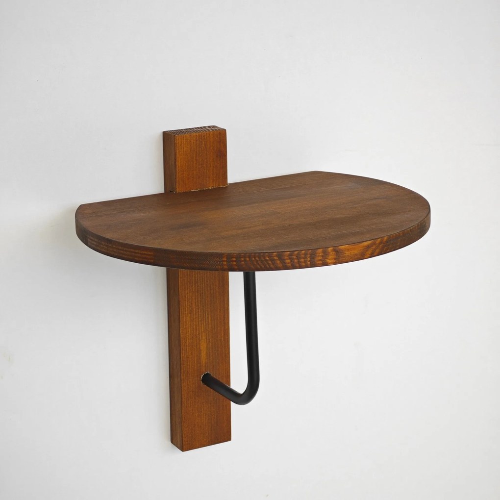 Prateleira de Parede Reve – Castanho Preto – 35x35 cm