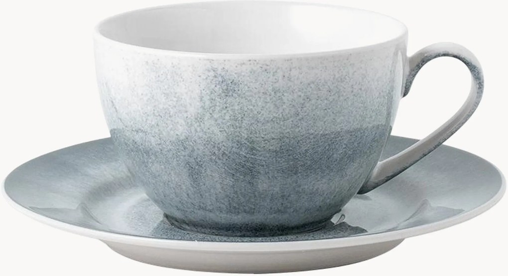 Chávena de café com pires Elements Vulcano, conjunto de 8