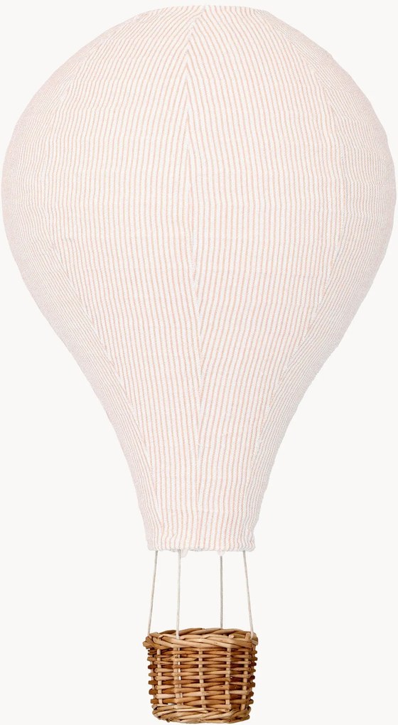 Candeeiro de teto infantil em algodão Stripes