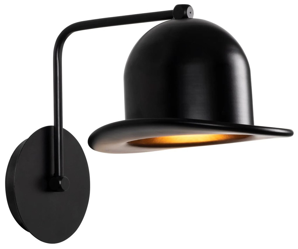 Aplique de Parede Fotr Sivani – Preto – 19 x 25 cm