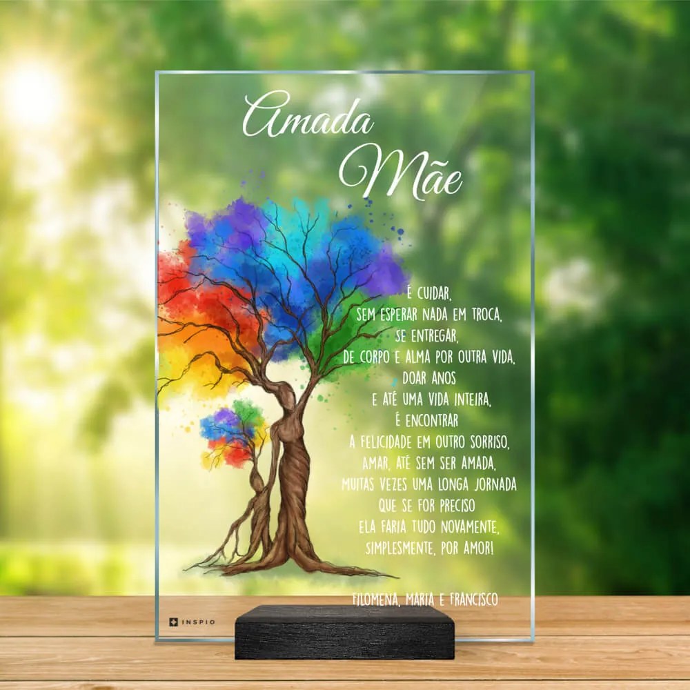 Presente personalizado Dia das Mães
