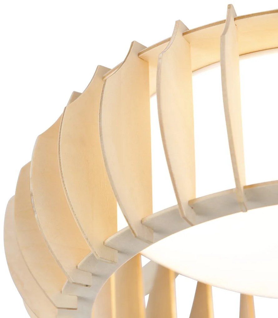 Plafon Escandinavo Bege 40cm incl. LED - Monte Escandinavo