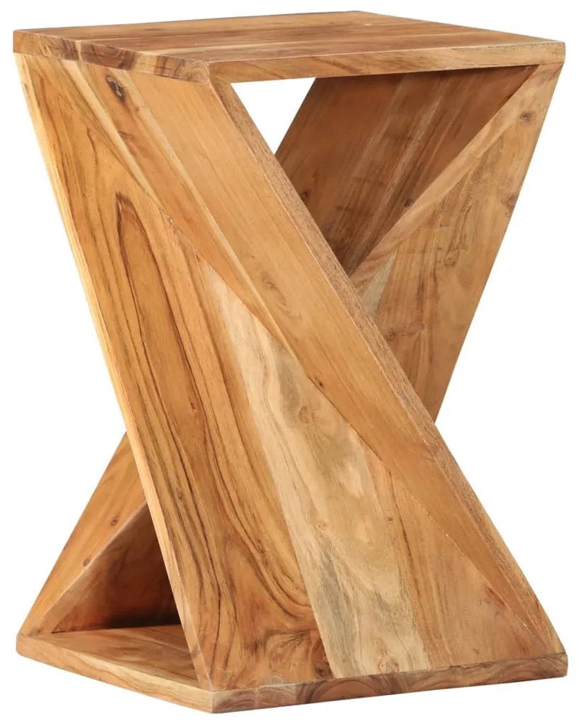 Mesa de apoio 35x35x55 cm madeira de acácia maciça