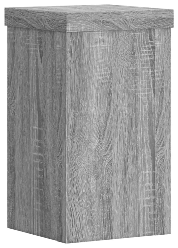 Suportes p/ plantas 2 pcs 10x10x18 cm derivados de madeira
