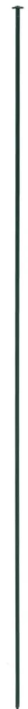 Conj. painéis de vedação arqueados p/ jardim 77,5x78,5 cm verde
