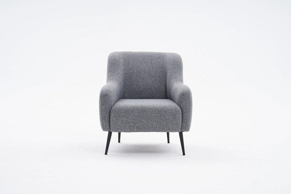 Sofá de 1 Lugar Revos – Cinza – 80x83x78 cm