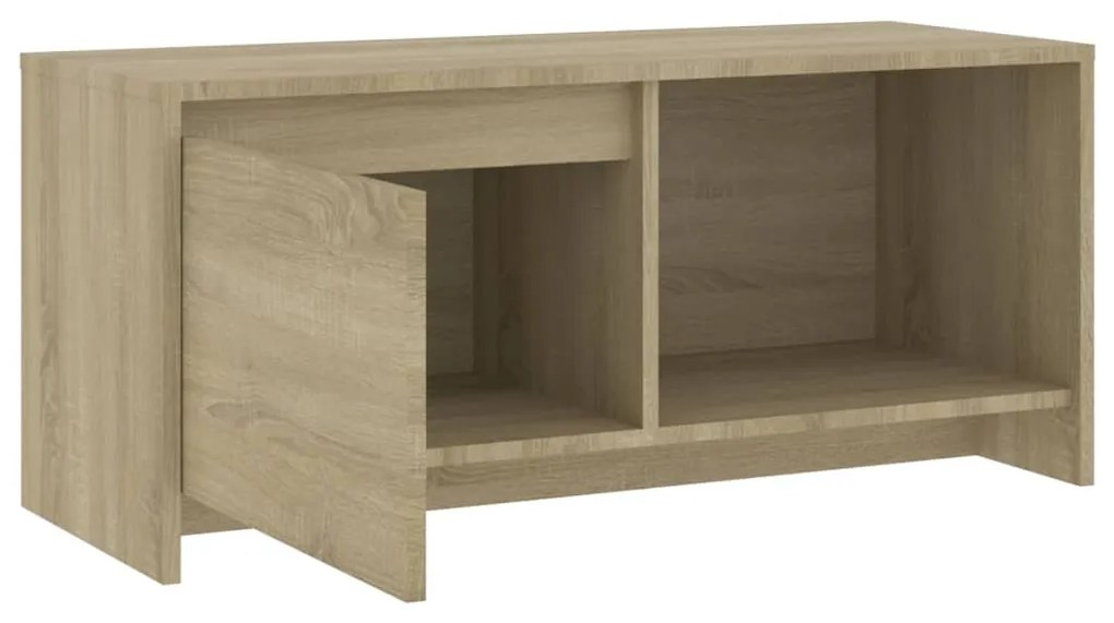 Móvel de TV 90x35x40 cm derivados de madeira carvalho sonoma