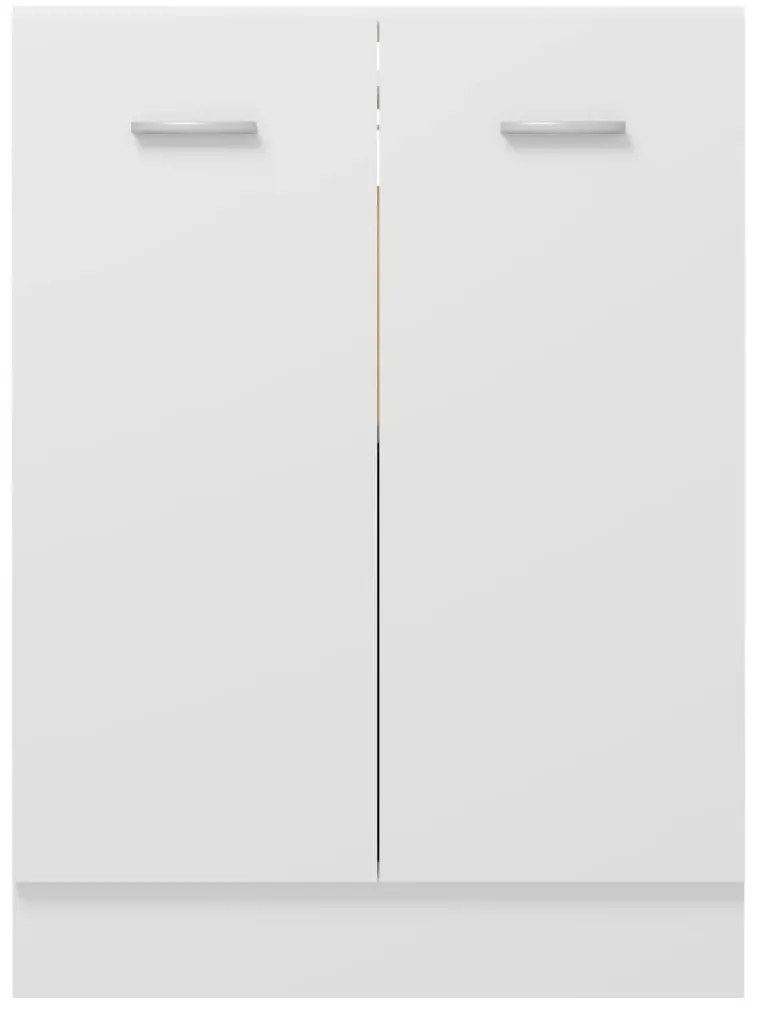 Armário inferior “Lyon” 60x46x81,5cm derivados madeira branco