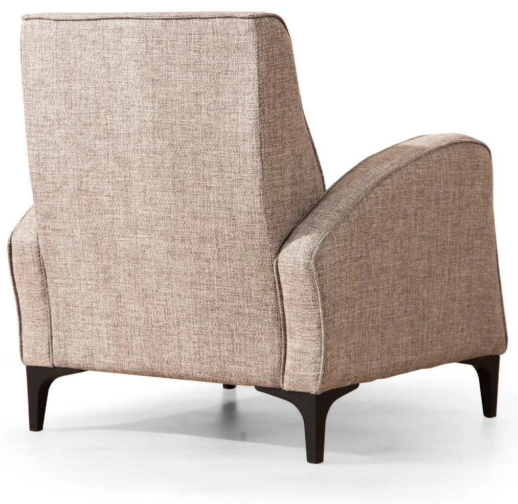 Cadeira Wing Petra – Castanho Claro – 78 cm x 87 cm x 78 cm