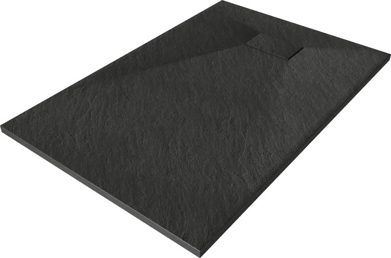 Mexen Hugo base de duche retangular SMC 100 x 80 cm, preto - 42708010