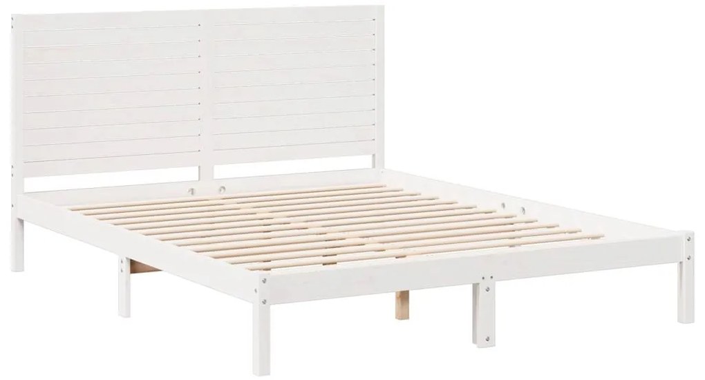 Cama extra longa sem colchão 140x220 cm madeira maciça