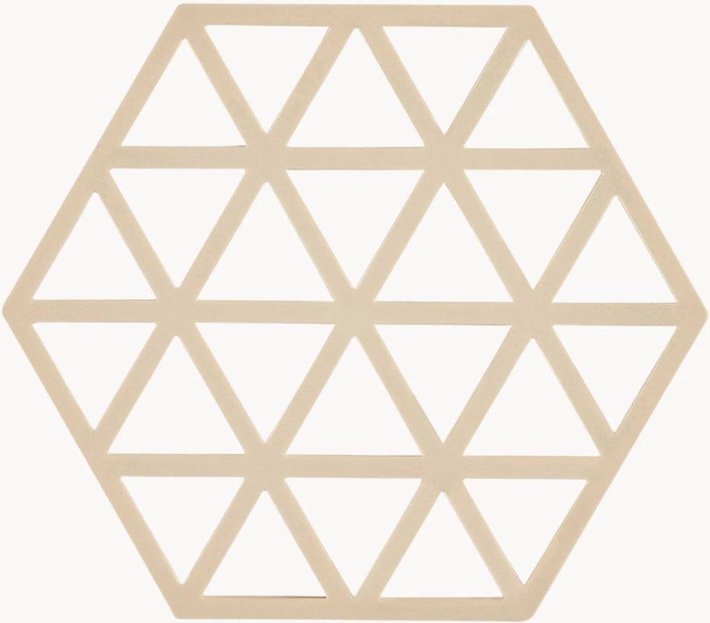 Bases para copos de silicone Triangles, conjunto de 6